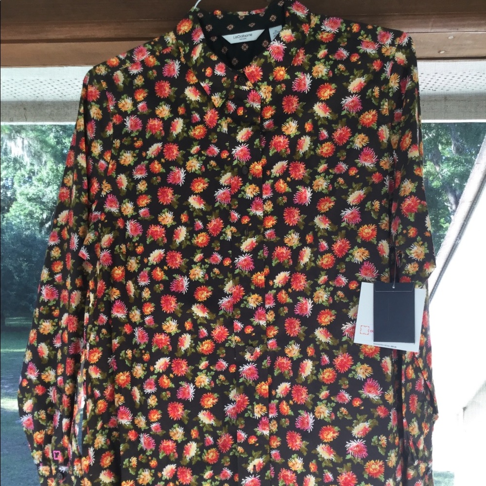 Liz Claiborn XL Long Sleeve Top